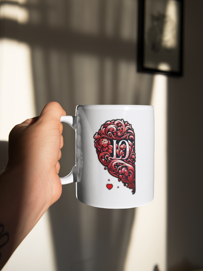 Love set dvoch hrnčekov