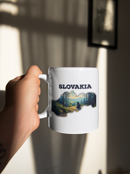 Slovakia – keramický hrnček