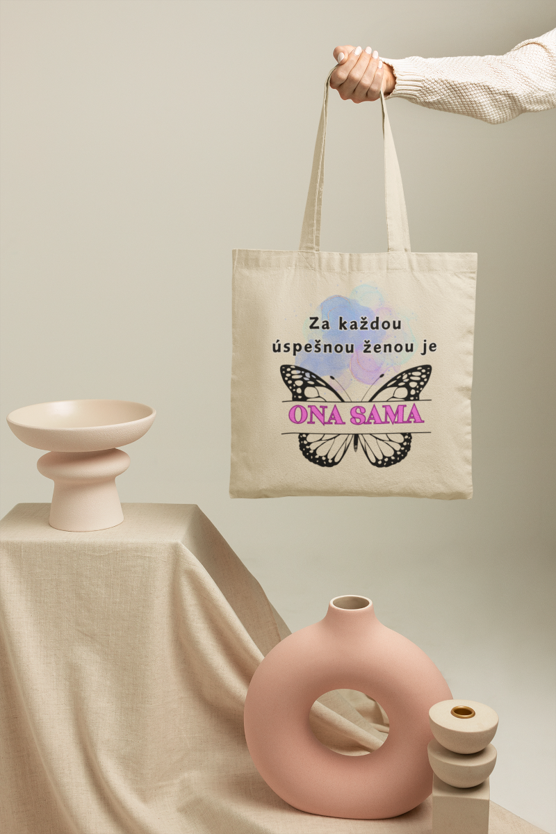 Úspešná žena – nákupná taška