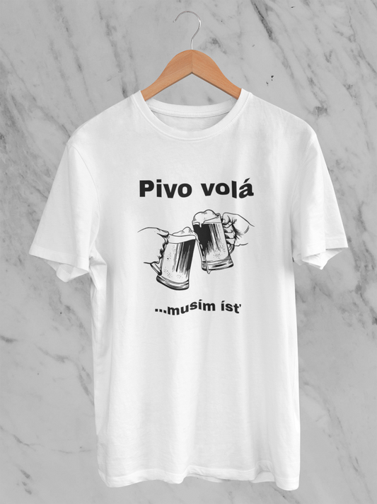 Pivo volá – tričko