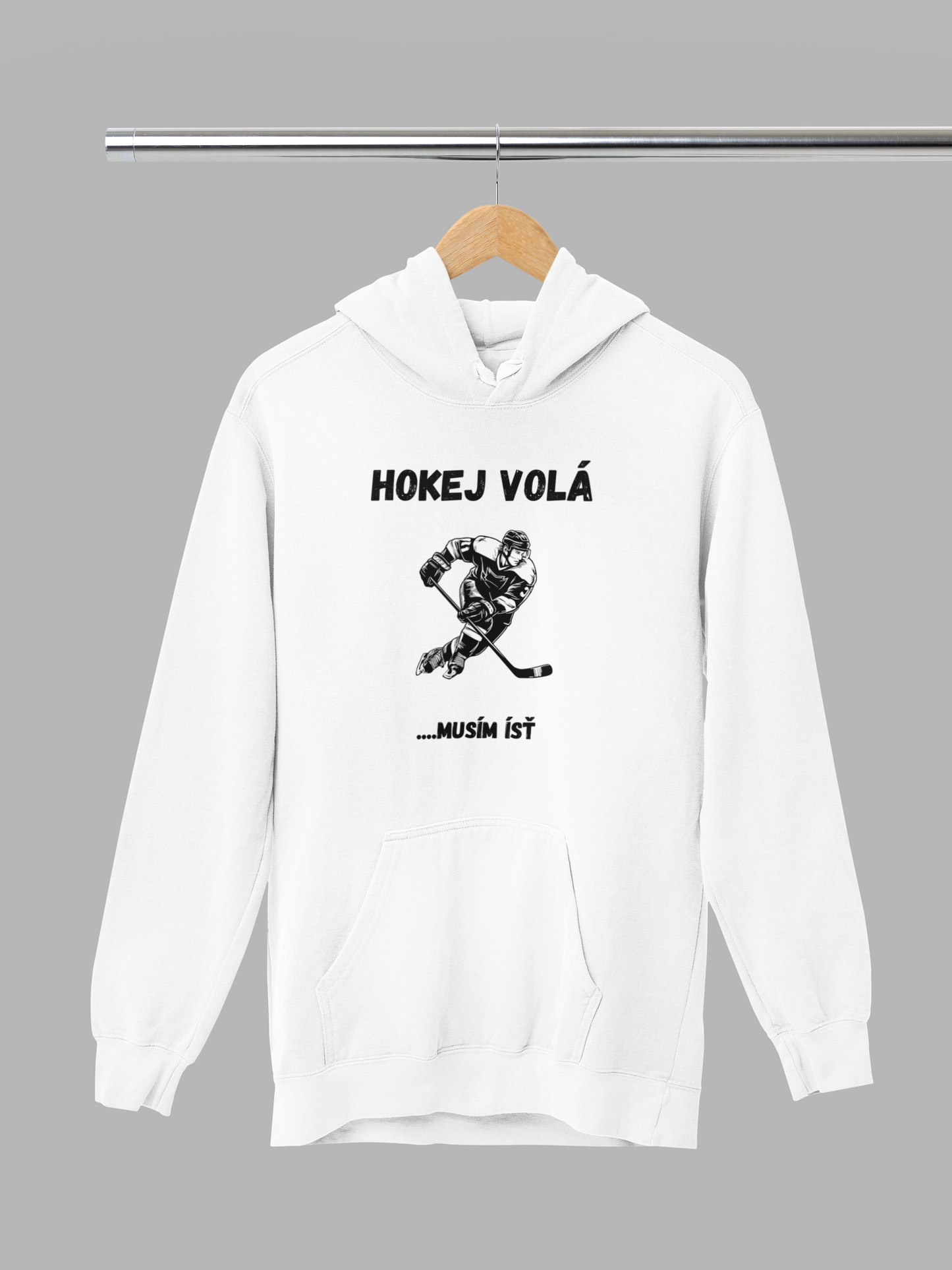Hokej volá – mikina pre hokejových fanúšikov