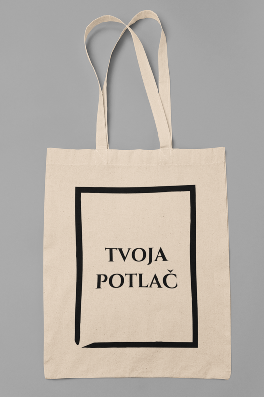 Nákupná taška s vlastnou potlačou – Tvoj dizajn na taške (vlastnosti v popise)