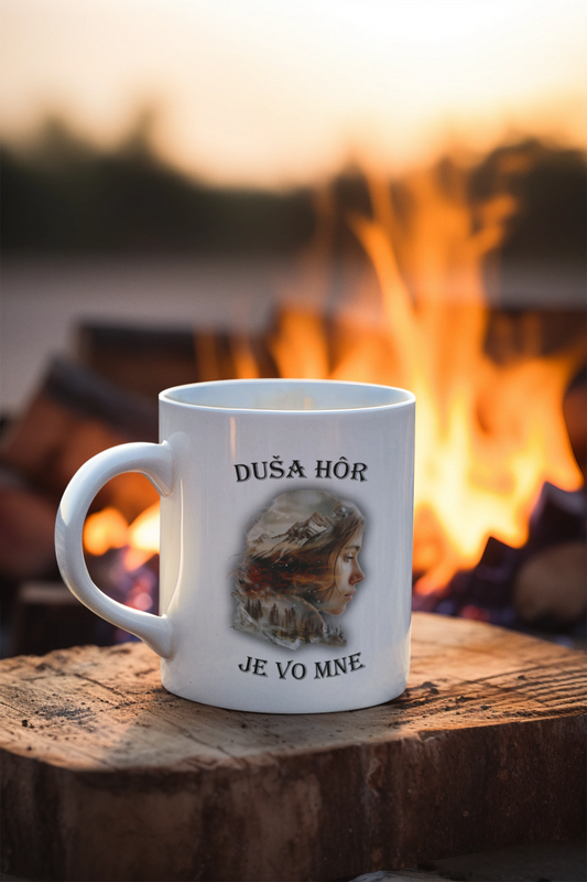 Duša hôr – keramický hrnček