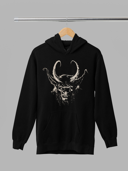 Beżowy Demon – bluza z tajemniczym wzorem