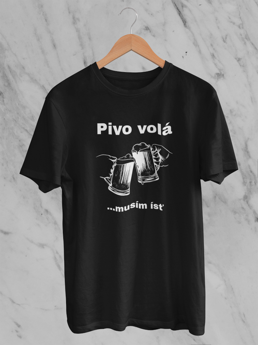 Pivo volá – tričko