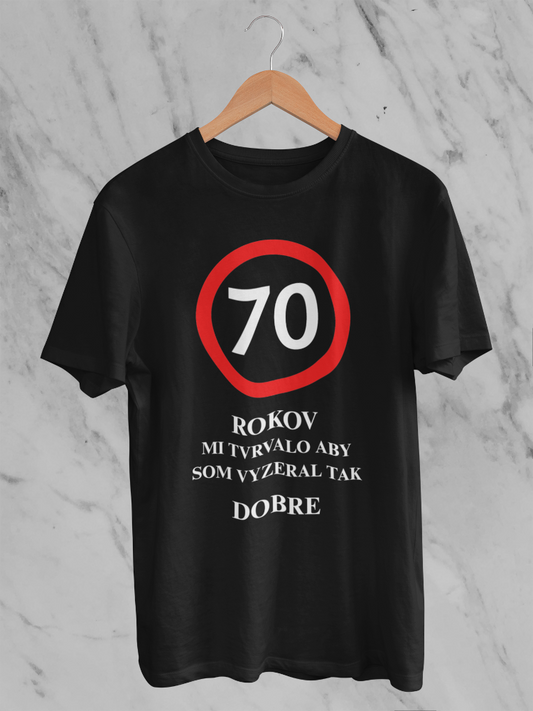 Zajęło mi 70 lat, żeby wyglądać tak dobrze – koszulka