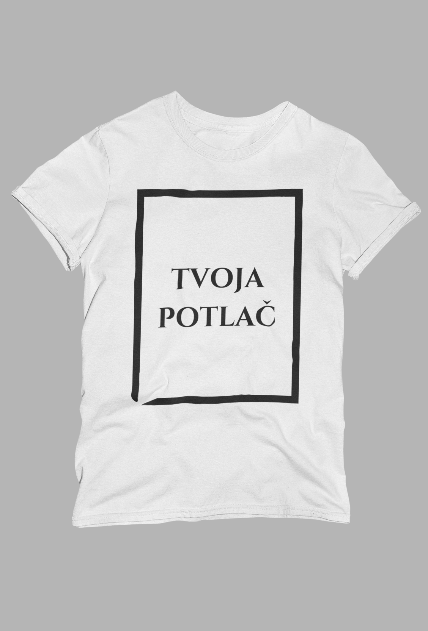 Tričko s vlastnou potlačou – vytvor si svoj dizajn (vlastnosti v popise)